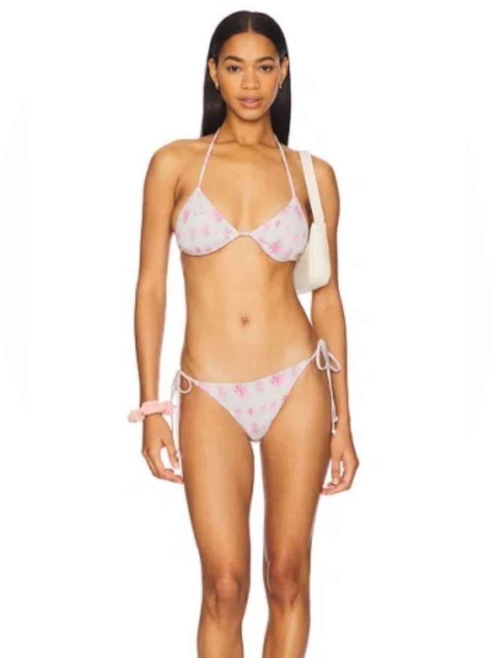 love shack fancy saoirse bikini in Thulian pink XXL NWT with case